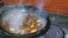 Frango com molho de cerveja