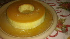 Falso pudim de leite condensado