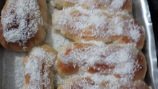 Rosca de batatinha cozida