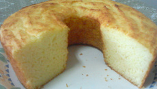 Bolo de mandioca