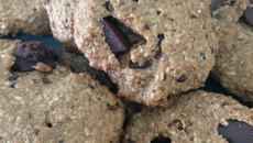 Cookie de banana com aveia