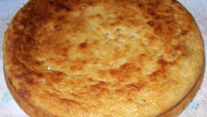 Pudim assado delicioso