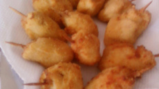 Coxinhas ao creme