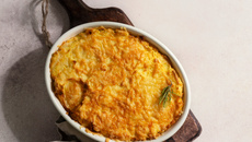 Palmito gratinado