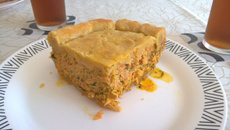 Empadão macio e cremoso