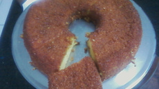 Bolo de milho sem glúten