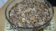 Sobremesa fácil de chocolate da Nike