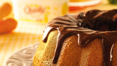 Bolo de Cenoura com Chocolate