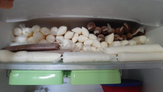 Geladinho de tapioca com coco