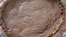 Torta de nozes e ganache