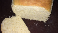 Pão caseiro muito simples