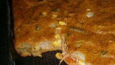 Torta de legumes e frango