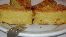 Bolo de mandioca