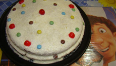 Bolo de coco recheio de coco