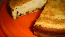 Bolo delicioso de ricota