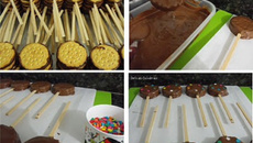 Pirulito de biscoito