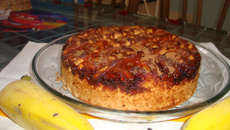 Torta de banana da Lú