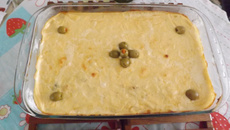 Torta de bacalhau