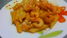 Camarão à Italiana