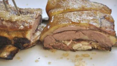 Costela na churrasqueira