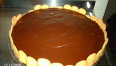 Torta negra pavê