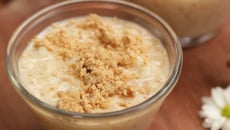 Canjica com amendoim