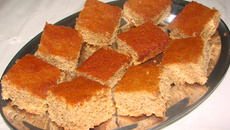 Bolo de melado de rapadura