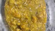 Sopa caldo de legumes tem de tudo