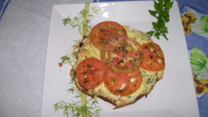 Omelete crocante da Ana