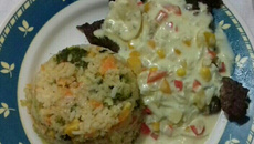 Filé mignon ao molho de gorgonzola