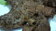 Bisteca de porco agridoce