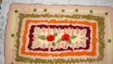 Bolo de festa salgado