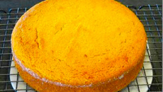 Bolo de fubá cozido