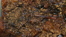 Doce de jaca dura com coco