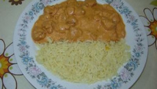 Estrogonofe vegetariano