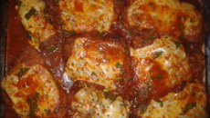 Fígado à parmegiana