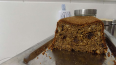 Bolo especial de banana light