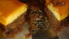 Bolo pudim de laranja