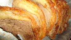 Picanha no sal grosso