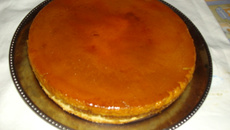 Bolo pudim de laranja