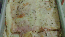 Torta misto quente de forno