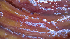 Bolo de banana e polentina