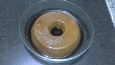 Pudim de aipim com requeijão cremoso