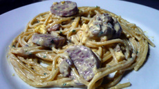 Espaguete à carbonara