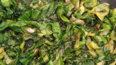 Alface refogada fácil