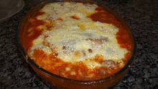 Lasanha de berinjela