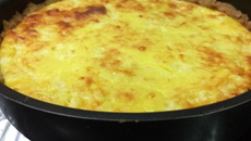 Quiche integral 4 queijos