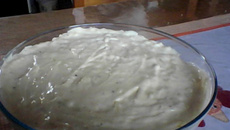 Macarrão com creme branco