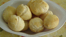 Pão de queijo sem queijo