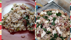 Baião de dois ligeirinho